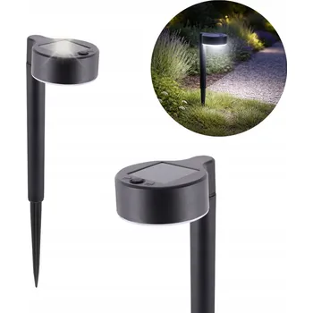 Venkovní osvětlení Solární lampa zapichovací Ideus černá 31 cm 1 ks