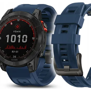 Řemínek na hodinky Řemínek JG Smart pro Garmin 22mm, modrý