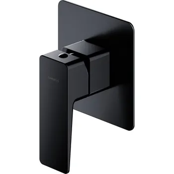 Vodovodní baterie Podomítková sprchová baterie Omnires PARMA, černá