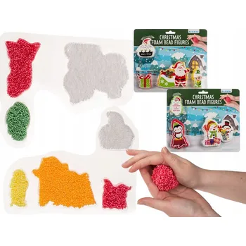 Modelovací hmota Vánoční modelovací pěna – kreativní zábava pro děti