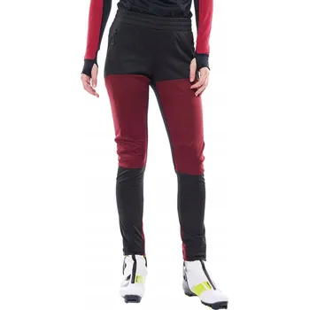 Dámské kalhoty Fischer Asarna Softshell XC Pants DÁMSKÉ kalhoty na běžky - softshell, vínová, S
