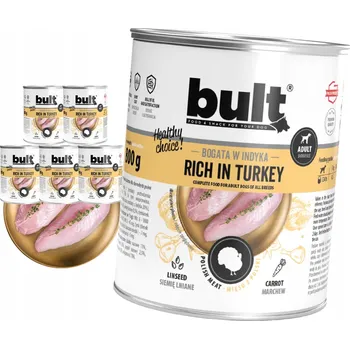 Krmivo pro psa BULT KONZERVA S KRŮTÍM MASEM 800G 6 Ks.