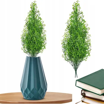 umělá květina SADA UMĚLÉ KVĚTY DEKORATIVNÍ KVĚTINOVÁ GIRLANDA BŘEČŤAN 2KS 80CM