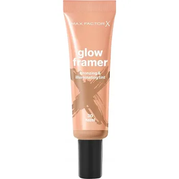 Make-up Tónovací krém na obličej s bronzujícím a rozjasňujícím efektem Max Factor Glow Framer 30 Hazel