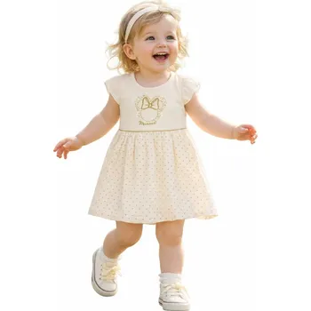 Dívčí oblečení Minnie Mouse bílé šatičky Velikost: 86