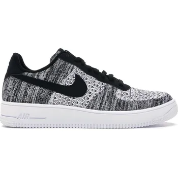 Dámská obuv Nike Air Force 1 Flyknit 2 Black Pure Platinum Velikost: 45.5 AV3042-001