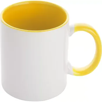 InnoColour hrnek na sublimaci - žlutá / bílá - AP791325-02