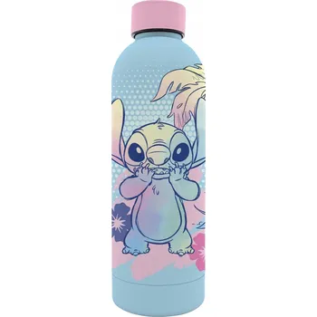 Láhev Kids Euroswan Lilo and Stitch 500 ml vícebarevná