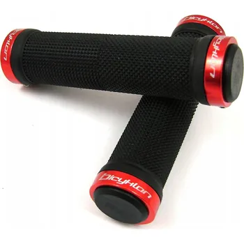 grip GRIPY / Madla na kolo šroubovací BICYKLON LOCK-ON - Červené