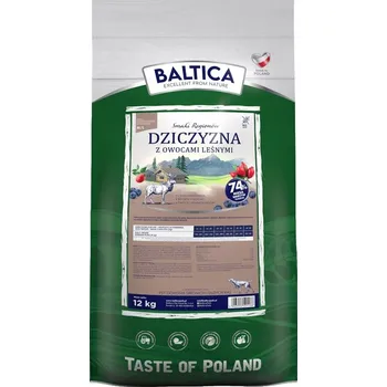 Krmivo pro psa Baltica Zvěřina s lesními plody M/L krmivo pro psy 12 kg