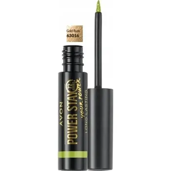 Oční linky AVON Supertrvanlivá tekutá oční linka 72 hodin Gold Rush