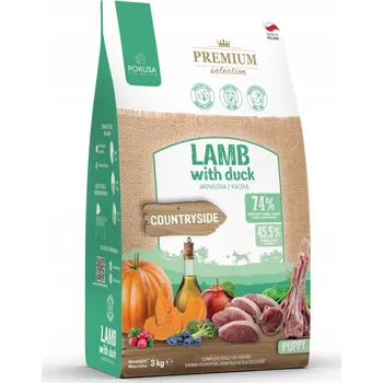 Krmivo pro psa Pokusa krmivo pro štěňata jehněčí a kachní 3 kg