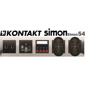 Elektrická zásuvka Elektrická Zásuvka hermetické Kontakt-simon bílé