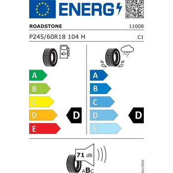 Letní osobní pneu Letní pneumatika Roadstone Roadian HT 245/60R18 104 H