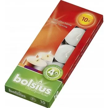Svíčka Tealight svíčky parafinové neparfémované Bolsius 10 ks