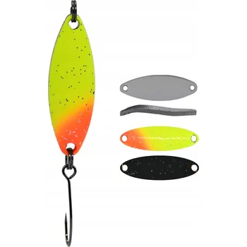 Umělá nástraha Wobler Lžíce GERMINA Trout Spoon 3.5g - GRANADINE