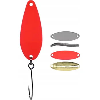 Umělá nástraha Wobler plandavka Germina Trout Spoon vel. 2 g - HOT GOLD