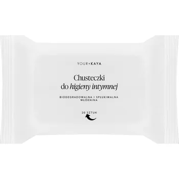 Intimní hygienický prostředek Your KAYA Vlhčené ubrousky pro intimní hygienu 20 kusů