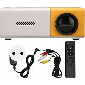 Projektor PŘENOSNÝ PROJEKTOR MINI HD PROJEKTOR USB 60" 1920X1080 200LM PRO SMARTPHONE