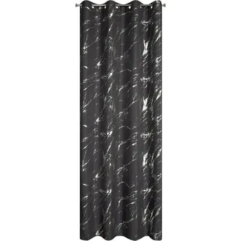 Závěs Závěs polozatemňovací s kroužky 140 cm x 250 cm