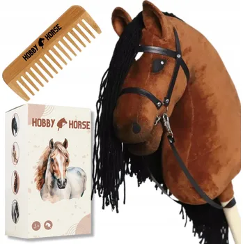 Hobby horsing Hobby Horse kůň na tyči hnědý A4