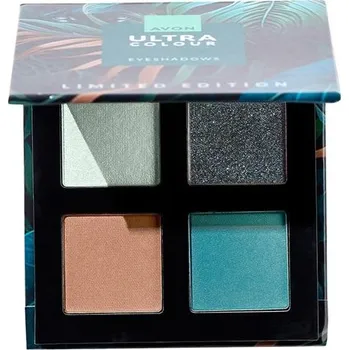 Oční stíny Avon Čtyřnásobné oční stíny Ultra Colour – FROZEN OASIS