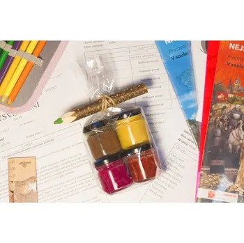 Sada pro paní učitelky: Bzukot Minimed Ostružina 46g + Dračí ovoce 46g + Rakytník 46g + Skořice 46g