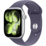 Apple Watch 49/46/45/44mm mlžně fialový sportovní řemínek M/L