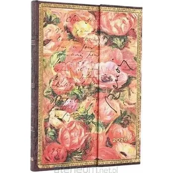 Kalendář Paperblanks Kalendář 2026 Midi Týden na stránce Vertikální Renoir Letter