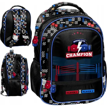 Školní batoh ŠKOLNÍ BATOH PASO aktovka/školní taška CHAMPION boxing pro 1.-3. třídu