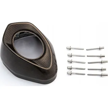 Výfuk pro motocykl Koncovka výfuku Akrapovic Carbon Fiber - Krytka V-EC290