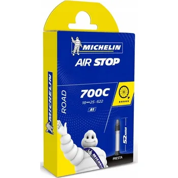 Duše na kolo Duše Michelin A1 Airstop 700x18/25 galuskový ventilek (presta) 52mm