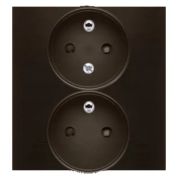 Elektrická zásuvka Kontakt-simon Elektrická Zásuvka - Simon Brown