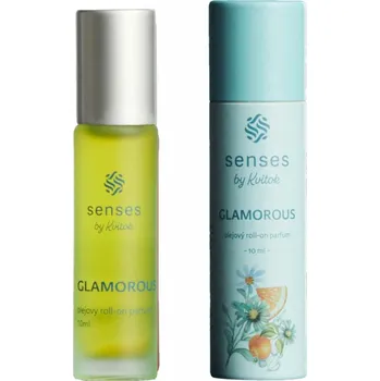 Kvitok Senses Roll-on olejový parfém Glamorous (10 ml) - sladká krémová vůně