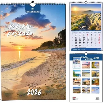 Kalendář Kalendář 2026 B3 13listý Nástěnný Polské Krajiny