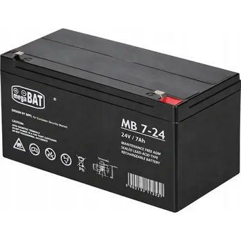 Záložní baterie Akumulátor AGM VRLA 24V 7AH bezúdržbový AUTA ČTYŘKOLKY MOTOCYKLY