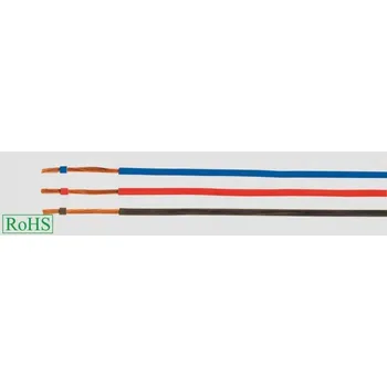 elektrický kabel Bezhalogenový kabel H07Z-K 1x1,5 hnědý /100m