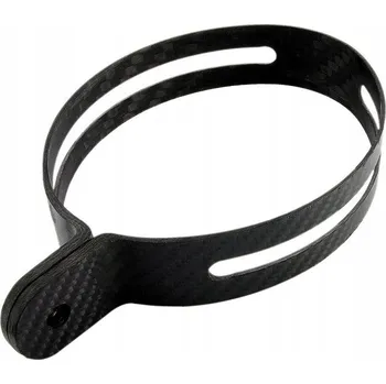 Výfuk pro motocykl Objímka tlumiče výfuku AKRAPOVIC, svorka P-MCT5, karbonové vlákno