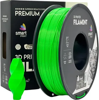 Filament Smart Print Filament PLA+ zelená 1.75mm 1kg