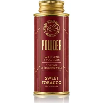 Šampon 18.21 Man Made Powder Sweet Tobacco stylingový pudr pro oživení a objem vlasů 8 g pro muže