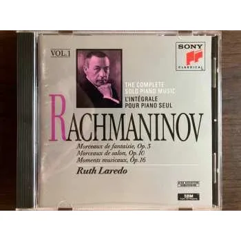 Zahraniční hudba CD Ruth Laredo: The Complete Solo Piano Music (L'Intégrale Pour Piano Seul) Vol. 1: Morceaux De Fantaisie, Op. 3 · Morceaux De Salon, Op. 10 · Moments Musicaux, Op. 16 2008