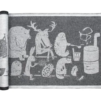 Lapuan Kankurit Podložka do sauny Eläinten 46x150, tmavě šedá