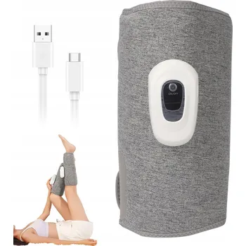 Masážní přístroj MASÁŽNÍ PŘÍSTROJ MASÁŽNÍ PŘÍSTROJ NA NOHY, RUCE 360° OVINUTÍ ZMÍRŇUJE ZTUHLOST SVALŮ ŠEDÝ