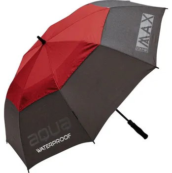 Deštník Big Max Big Max Aqua UV golfový deštník 60" CHARCOAL/RED