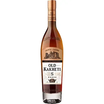 Brandy Old Kakheti 5 letý Gruzignac (gruzínská brandy) - 0,5 l