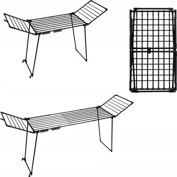 Sušák na prádlo Teleskopický sušák na prádlo Sepio černý 27 m 20 kg 116 cm
