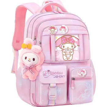 Školní batoh vícekomorový Zenoluxe růžový