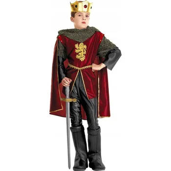 Karnevalový kostým KOSTÝM RYTÍŘE STRÁŽCE S KORUNOU VELIKOST 140