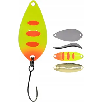 Umělá nástraha Plandavka GERMINA Trout Spoon 2.5g - ORANGE TIGER