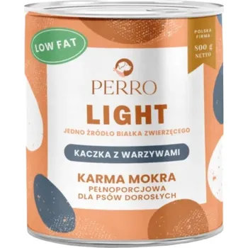 Krmivo pro psa Mokré Krmivo pro psy PERRO LIGHT Kachna se zeleninou 800g